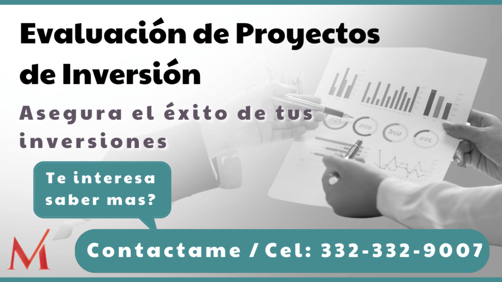Evaluación de proyectos de Inversión